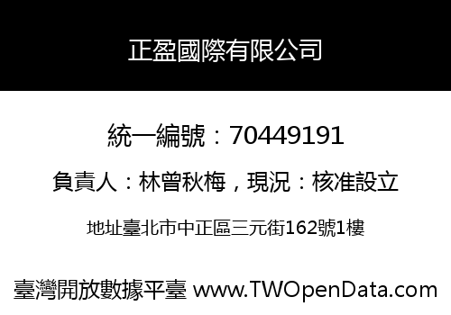 正盈國際有限公司