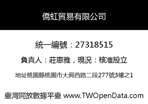 僑虹貿易有限公司