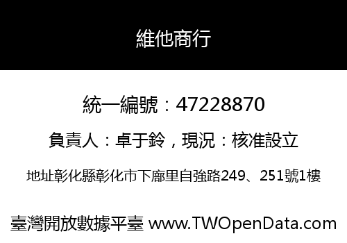 維他商行