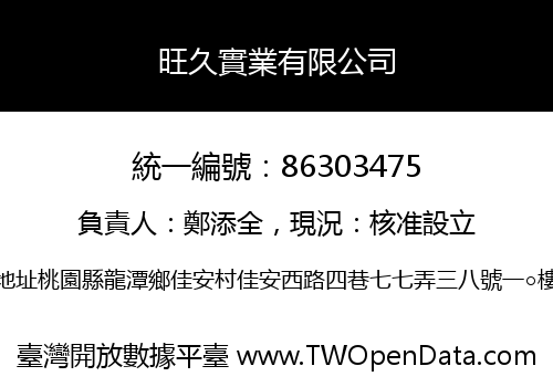 旺久實業有限公司