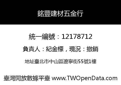 銘豐建材五金行