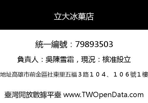 立大冰菓店
