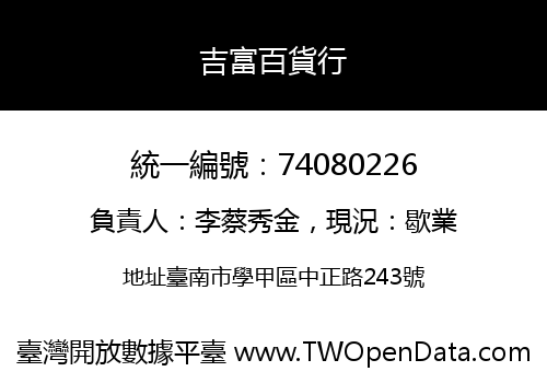 吉富百貨行