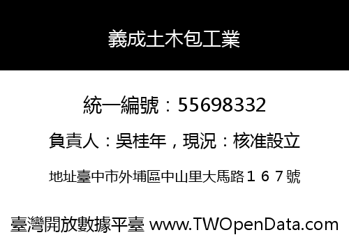 義成土木包工業