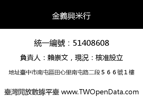 金義興米行