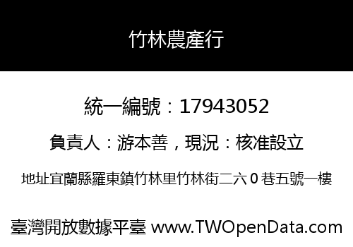 竹林農產行