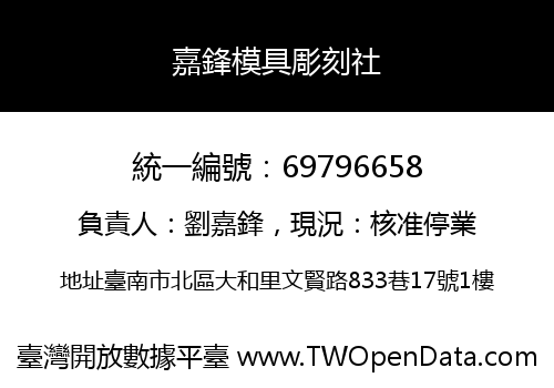 嘉鋒模具彫刻社