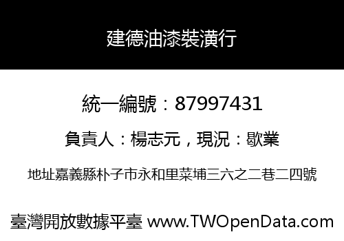建德油漆裝潢行
