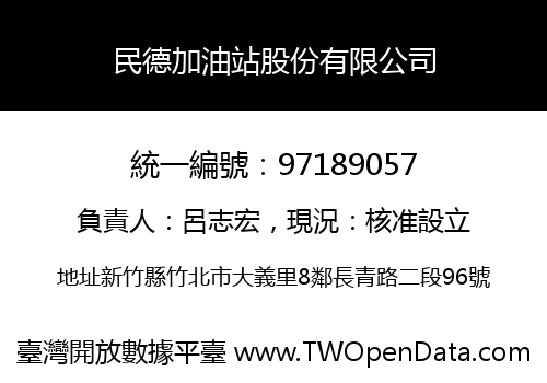 民德加油站股份有限公司