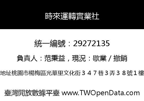 時來運轉實業社