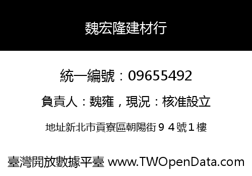 魏宏隆建材行