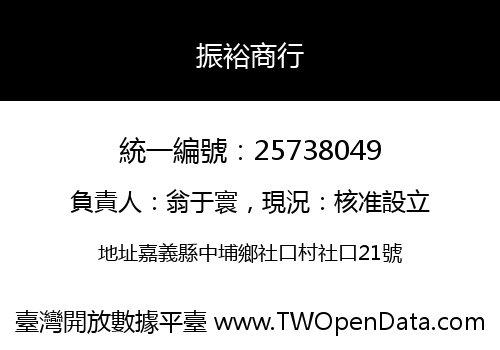 振裕商行