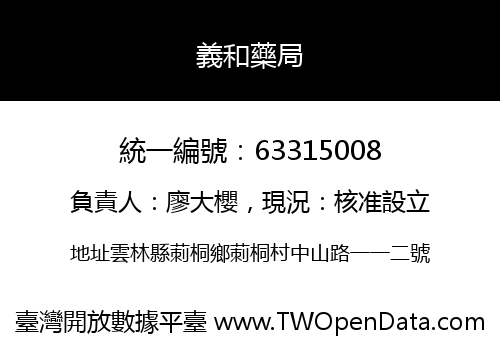 義和藥局