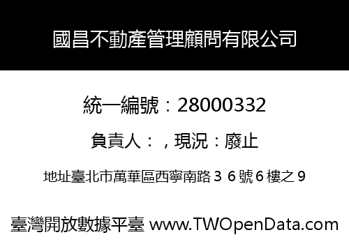 國昌不動產管理顧問有限公司