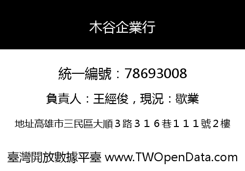 木谷企業行