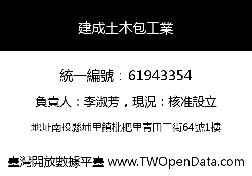 建成土木包工業