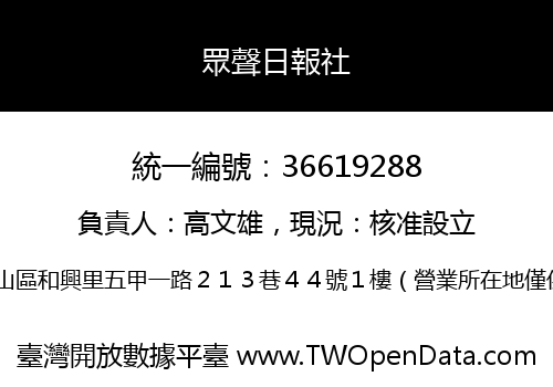 眾聲日報社