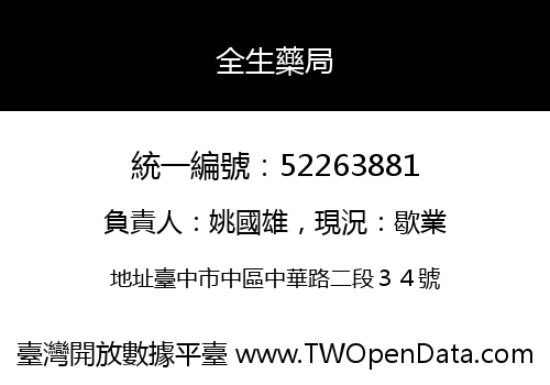 全生藥局