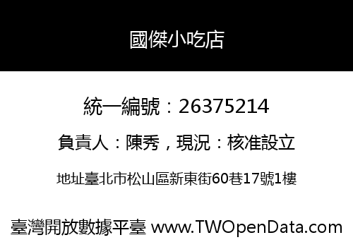 國傑小吃店