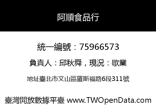 阿順食品行