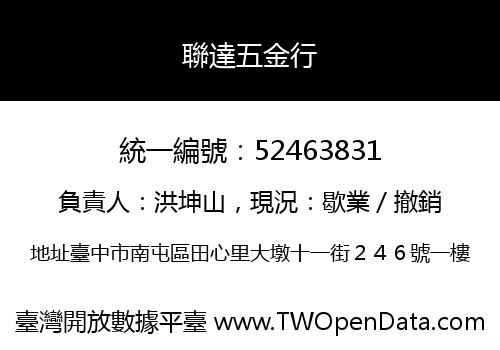 聯達五金行