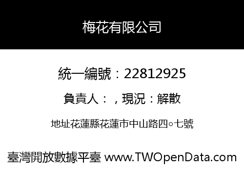 梅花有限公司