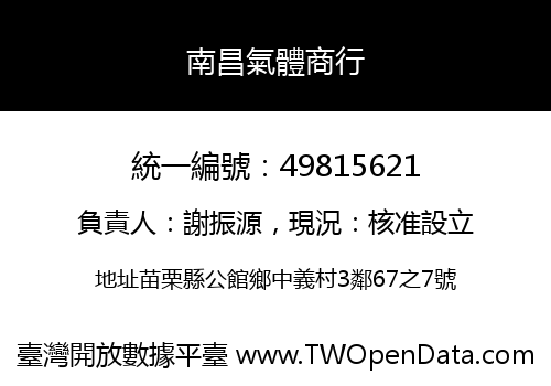南昌氣體商行