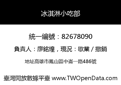 冰淇淋小吃部