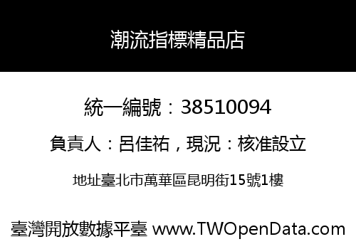 潮流指標精品店