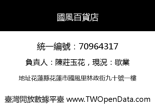 國風百貨店