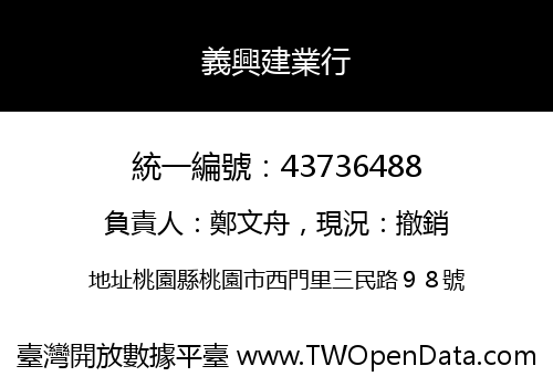義興建業行