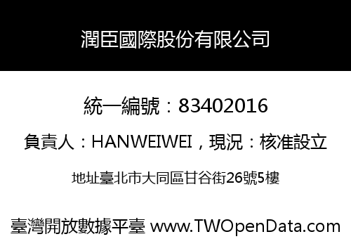 潤臣國際股份有限公司