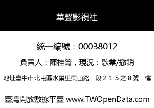 華聲影視社