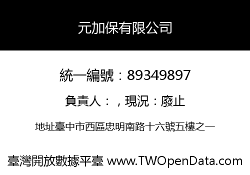 元加保有限公司