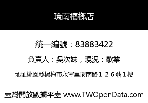 環南檳榔店