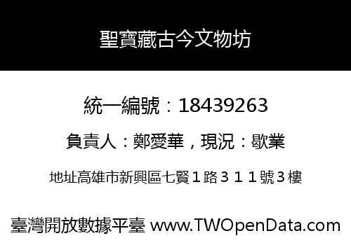 聖寶藏古今文物坊