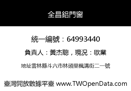 全昌鋁門窗