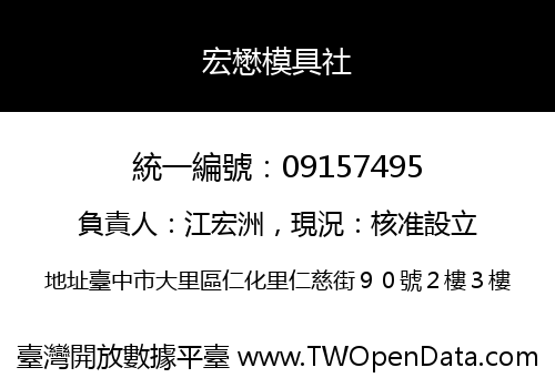 宏懋模具社