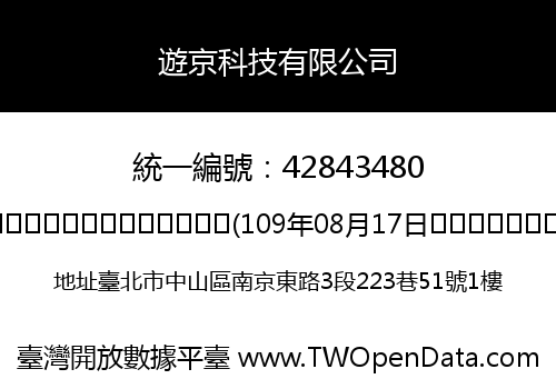 遊京科技有限公司
