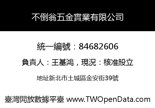 不倒翁五金實業有限公司