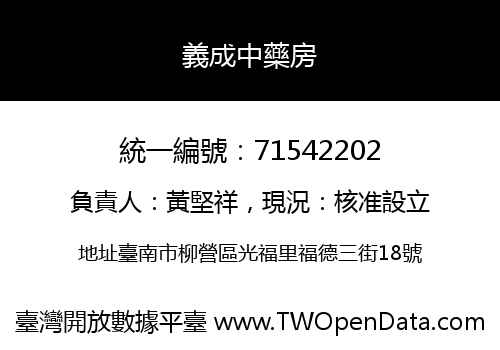 義成中藥房