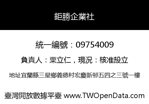 鉅勝企業社