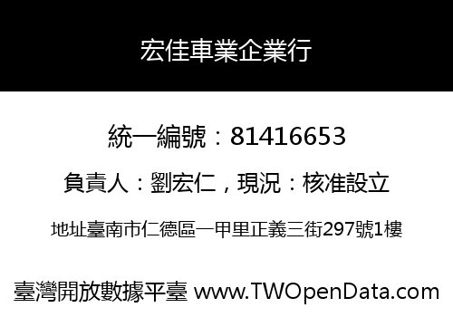 宏佳車業企業行