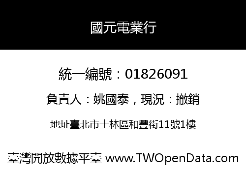 國元電業行