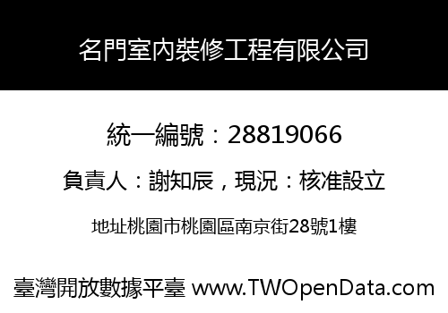 名門室內裝修工程有限公司