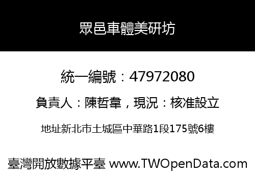 眾邑車體美研坊