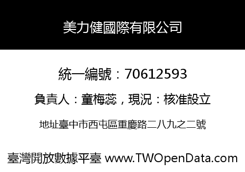美力健國際有限公司