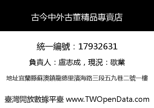 古今中外古董精品專賣店