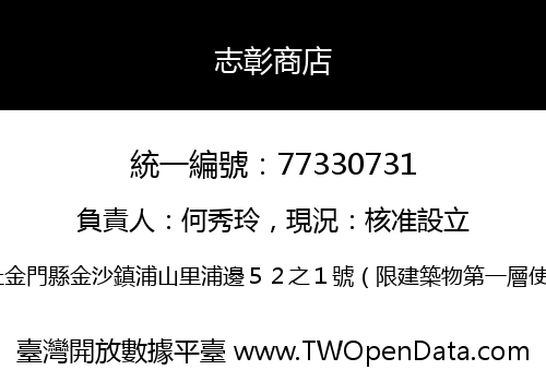志彰商店