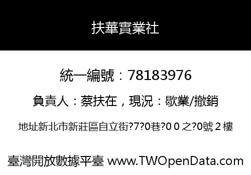 扶華實業社